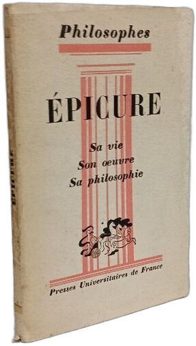 épicure vie son oeuvre - -,