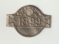 Vecchio Piastra Fiscale, Tasse Impot Su Le Bici -1899