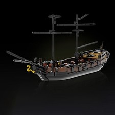Modellino barca nave Brig per