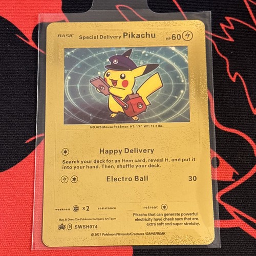 Pokémon tcg pikachu swsh074 - pokémon,