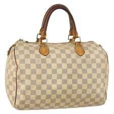 Borsa a mano Louis Vuitton Damier Azur Speedy 30 N41533 LV originale 142705