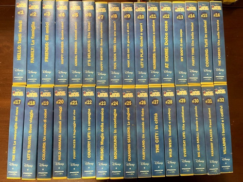 Disney magic english vhs - disney,