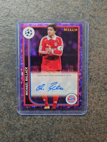 Michael ballack auto topps - 4/8,