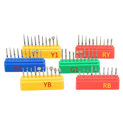 Dentale diamond burs - 10/pk,