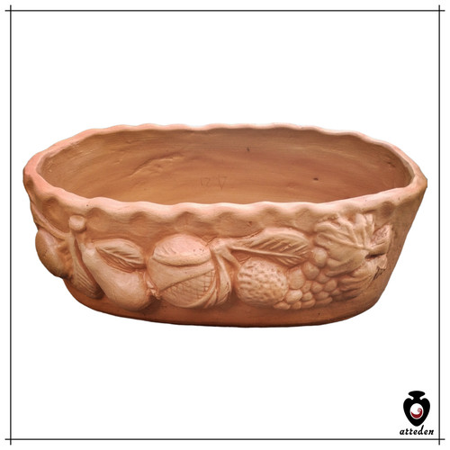 Vaso ovale frutta - , in