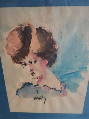 Quadro tecnica acquerello