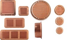 Griglia Aerazione Rame Tonda