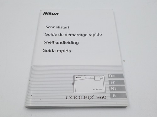 Nikon coolpix s60 - coolpix, guida