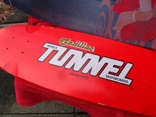 Mazzo skateboard vintage Tunnel (ruote) anni 80 molto da collezione 28 x 8"