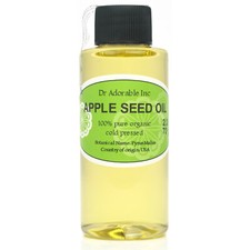 OLIO DI SEMI DI MELA DI DR.ADORABLE 100% PURO BIOLOGICO SPREMUTO A FREDDO 2 once fino a 7 libbre