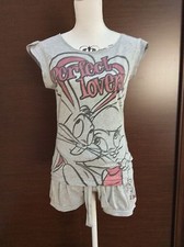 PIGIAMA DONNA OYSHO- LOONEY TUNES , EUR M -USA M - MEX M, Colore GRIGIO