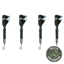 4 INIETTORI BOSCH 0445110351 Alfa Romeo Mito Fiat Panda Lancia 1.3 RICOSTRUITI