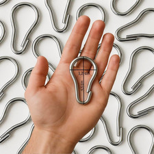 Set 10 Ganci per Tende Da Sole