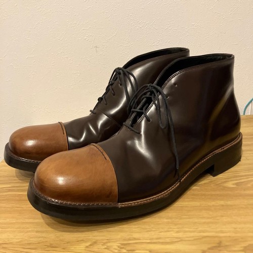 Prada mezzi stivali uomo pelle - prada,