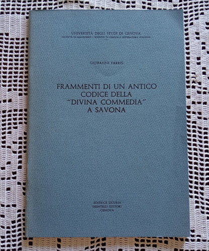 Frammenti antico codice - frammenti, di