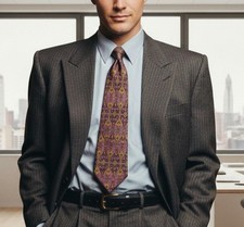 GIANNI VERSACE SETA SILK TIE