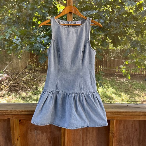 Mini abito donna - abito, denim