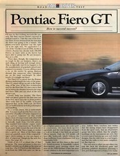 1985 Pontiac Fiero GT Coupe