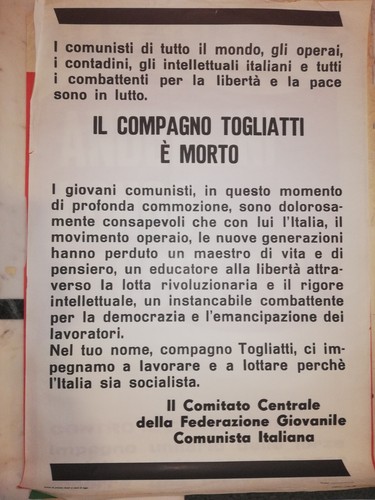 Pci manifesto partito - ,