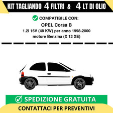 Tagliando per OPEL Corsa B