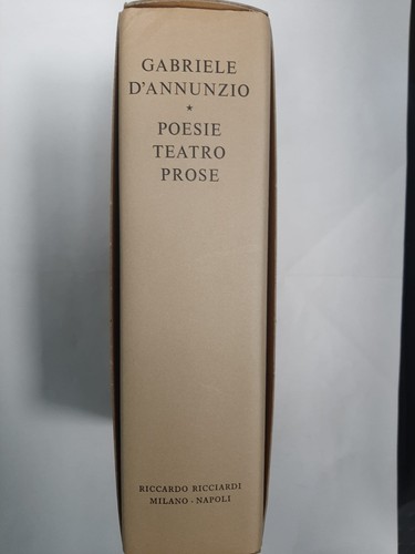 Annunzio poesie teatro - -, poesie,