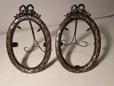 Coppia cornici ovali