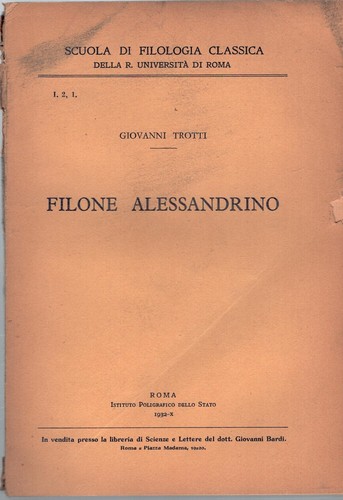 Filone alessandrino - filone, di