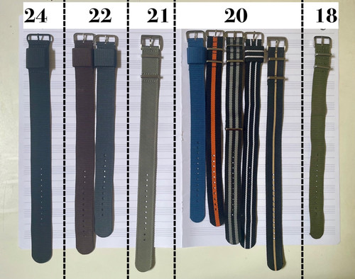 Stock lotto cinturini tessuto - cinturini,