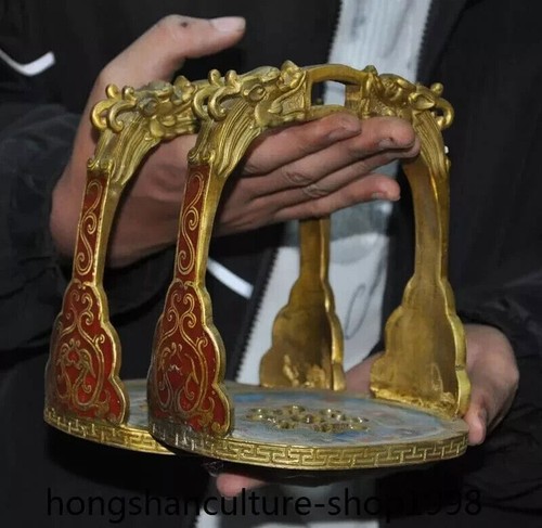 Cina bronzo cloisonne - 5,6'',