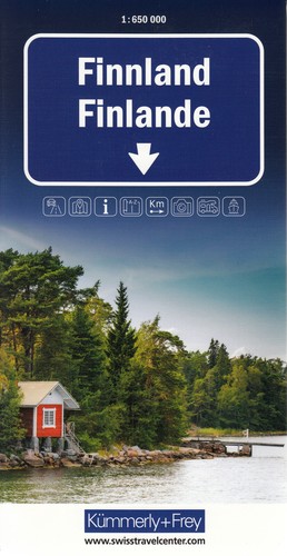 Finnland straßenkarte - finnland,