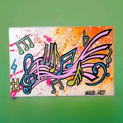 Quadro graffiti arte street