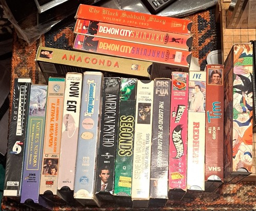 Vhs video tapes pick - vhs,