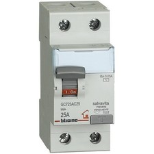 Interruttore Salvavita 2P 25A