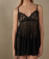 Babydoll in pizzo con battito