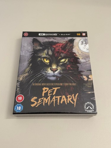 Pet sematary blu ray - pet, 4k