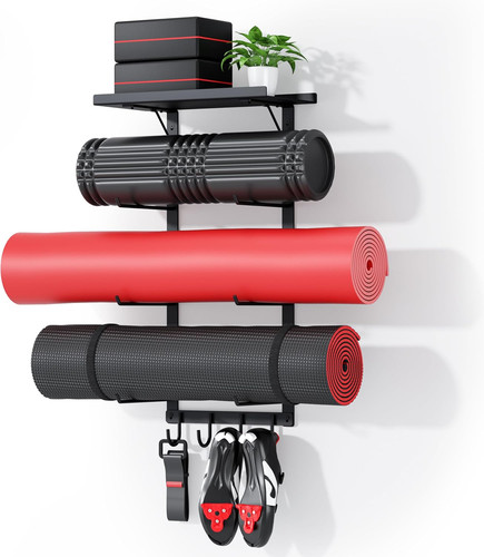 Porta tappetino yoga supporto - porta,