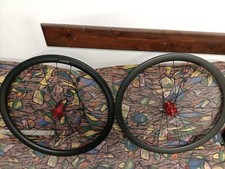 Coppia DiRuote In Carbonio Bdc Ciclocross Per Freni A Disco e Trad. Schimano 10V