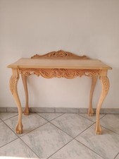 Consolle Intagliata in Stile Inglese