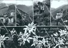 cc415 cartolina loveno grumello 4 vedutine provincia di brescia lombardia