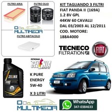 KIT TAGLIANDO 3 FILTRI OLIO