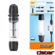 Claber FILTRO IN LINEA PER TUBO 1/2" IRRIGAZIONE A GOCCIA MICROIRRIGAZIONE 91011