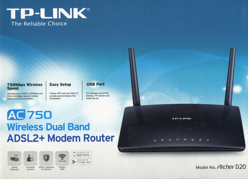 Link ac750 archer d20 - tp-link,