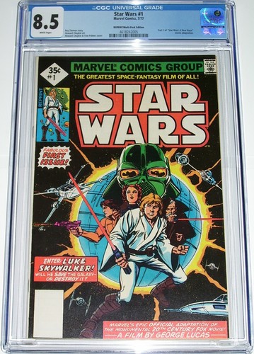 Star wars cgc - star, 8.5