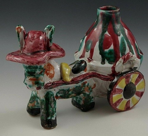Vietri gambone ceramica asino - vietri,