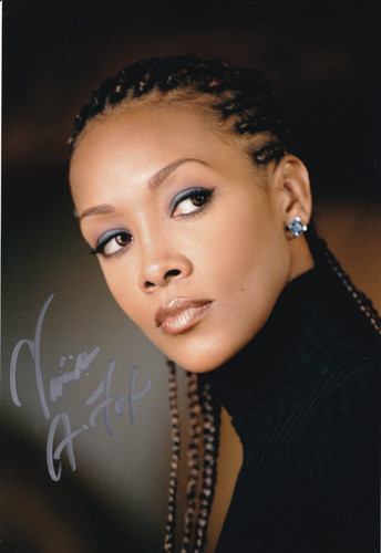Vivica fox autografo firmato - fox,