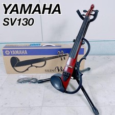 YAMAHA SV-130 violino elettrico silenzioso nero con custodia e archetto testato dal Giappone