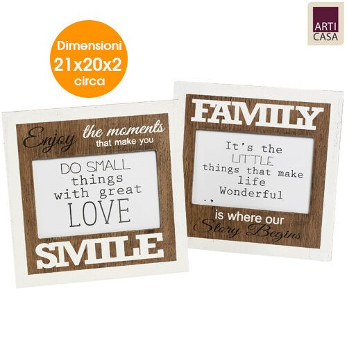 Cornice portafoto 21x20x2 - cornice,