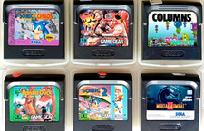 Sega Game Gear  FATAL  FURY  SPECIAL  +  altri 5 giochi . Solo Cartucce-Lotto 1