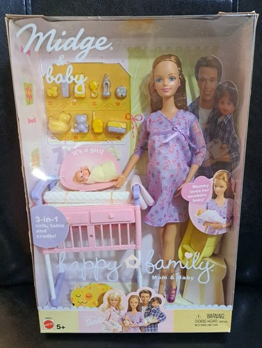 Barbie mattel midge baby - mattel,