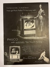 Vtg 1950s AD Philco